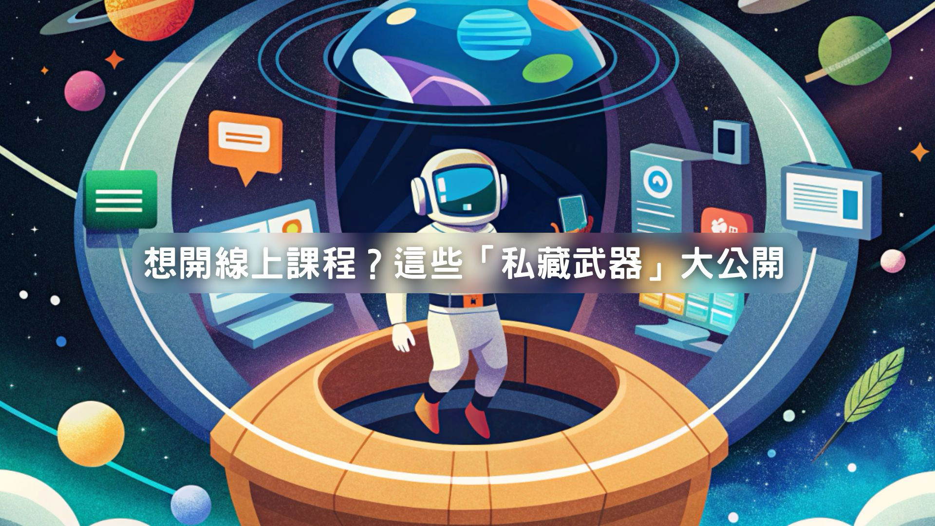 想開線上課程？2026 講師必備工具全指南：從錄影、剪輯到銷售的知識變現神器